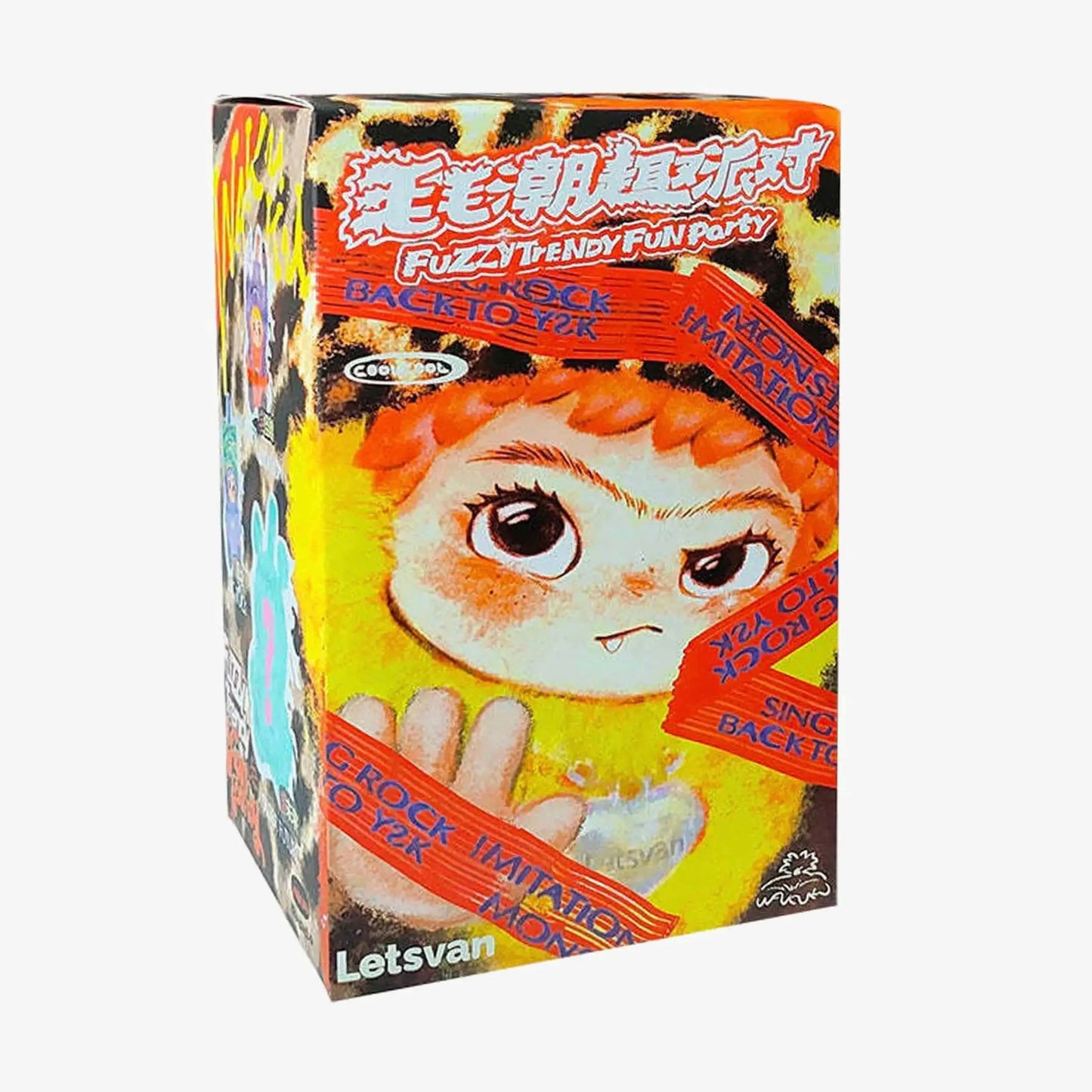 WAKUKU Fuzzy Trendy Fun Party Series Plush Blind Box